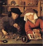 MASSYS, Quentin The Money-changer and his Wife France oil painting reproduction